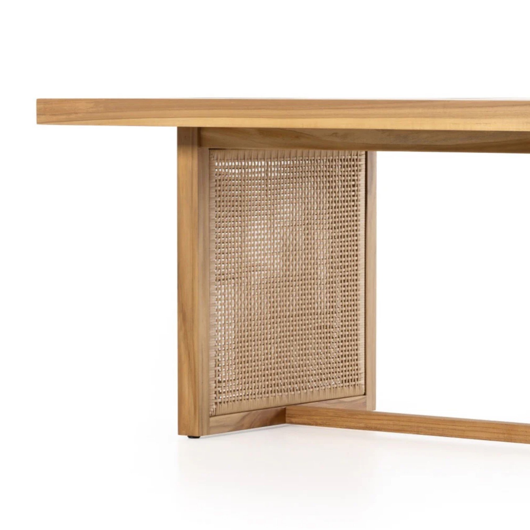 Merit Natural Teak-FSC Outdoor Dining Table Customizable Scandinavian Design for Home Restaurants Hotels and Offices