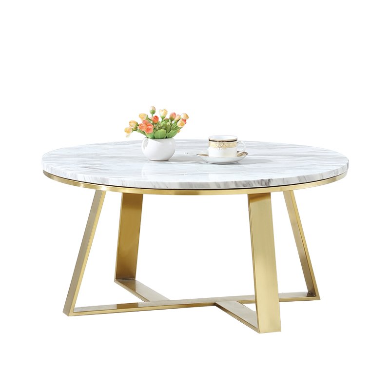 Mid Century Modern Small Faux Marble Side Table Iron Sofa Coffee Table With Metal Frame Accessories Furniture Iron Leg