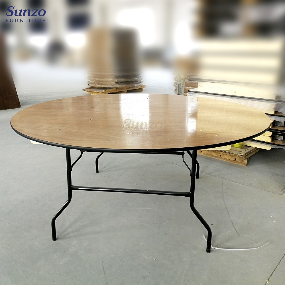 Banquet Round Table Wedding Events Tables Outdoor Furniture Wood Tables Modern