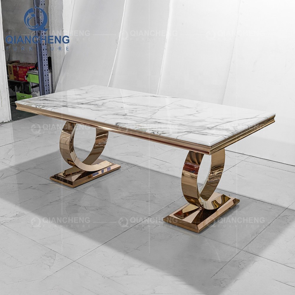 comedores modern french dinning set modern dining table sets 6 chair dining rectangle table with marble top dinning table chrome