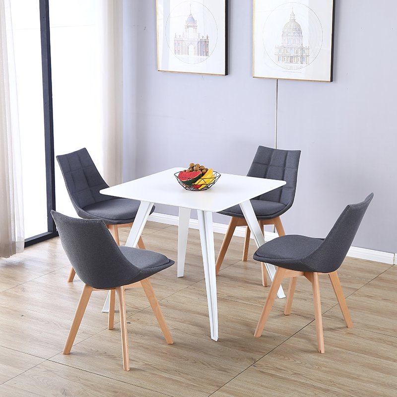 Hot Selling Modern Plastic Cafe Table Combination for Home and Kitchen Simple Leisure Dining Room Furniture for Home Hotel Use