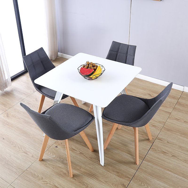 Hot Selling Modern Plastic Cafe Table Combination for Home and Kitchen Simple Leisure Dining Room Furniture for Home Hotel Use