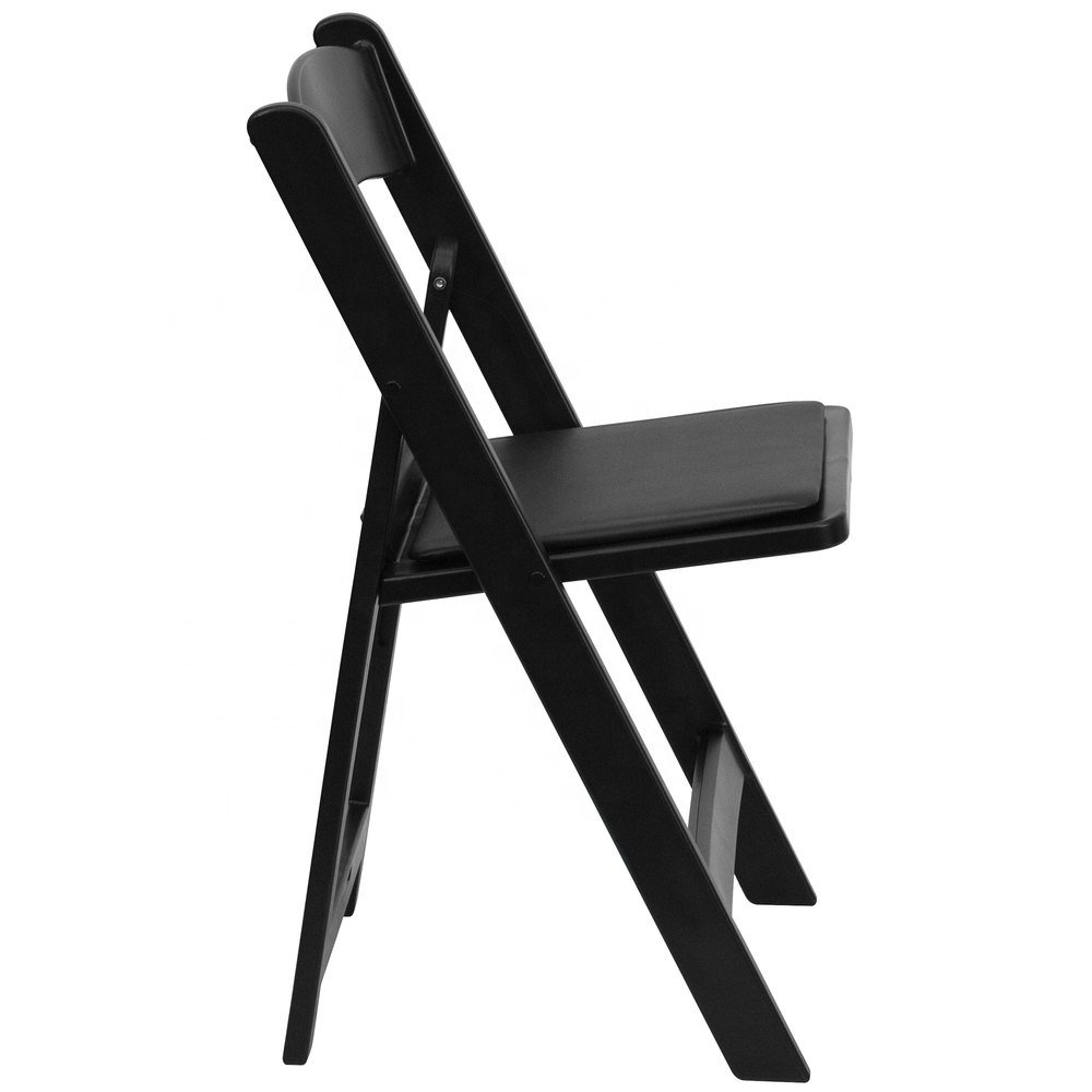 Modern White Folding Wedding Chair for Outdoor Garden party events and Home for Dining Room and Hotel Plastic Foldable Furniture