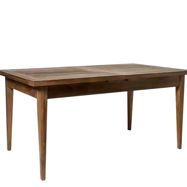 Minimalist Teak Wood Dining Table Rectangle with premium teak wood For Dining Table and bedroom table