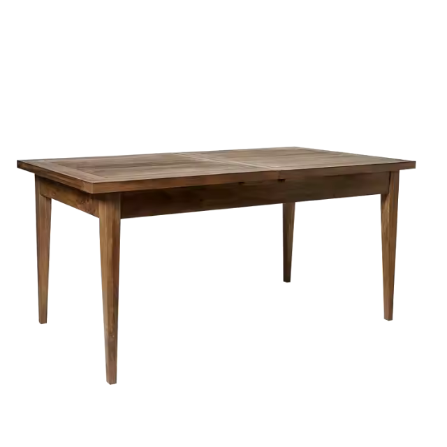 Minimalist Teak Wood Dining Table Rectangle with premium teak wood For Dining Table and bedroom table