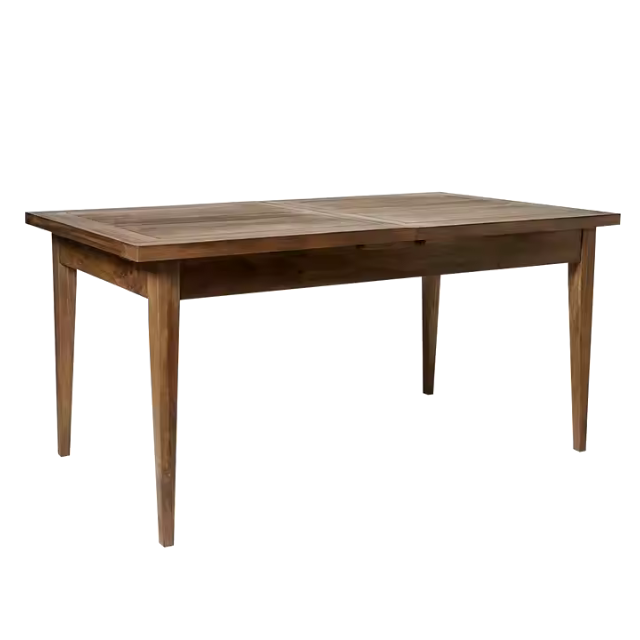 Minimalist Teak Wood Dining Table Rectangle with premium teak wood For Dining Table and bedroom table