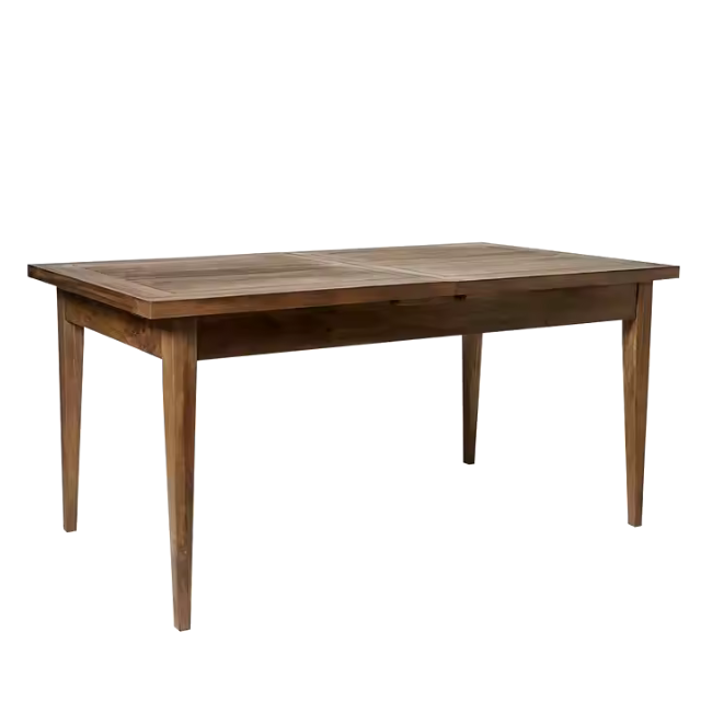 Minimalist Teak Wood Dining Table Rectangle with premium teak wood For Dining Table and bedroom table