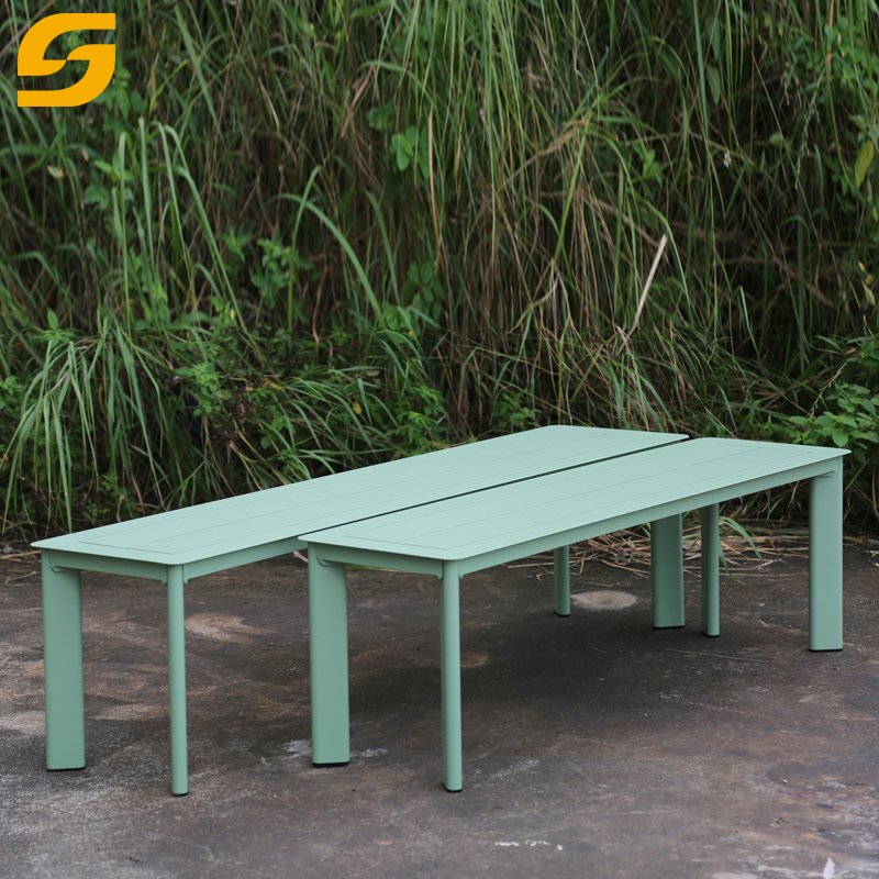 Wholesale Modern Outdoor Garden Courtyard Dining Wedding Restaurant Banquet Hotel Ceremony Party Aluminum Table And Chairs Set