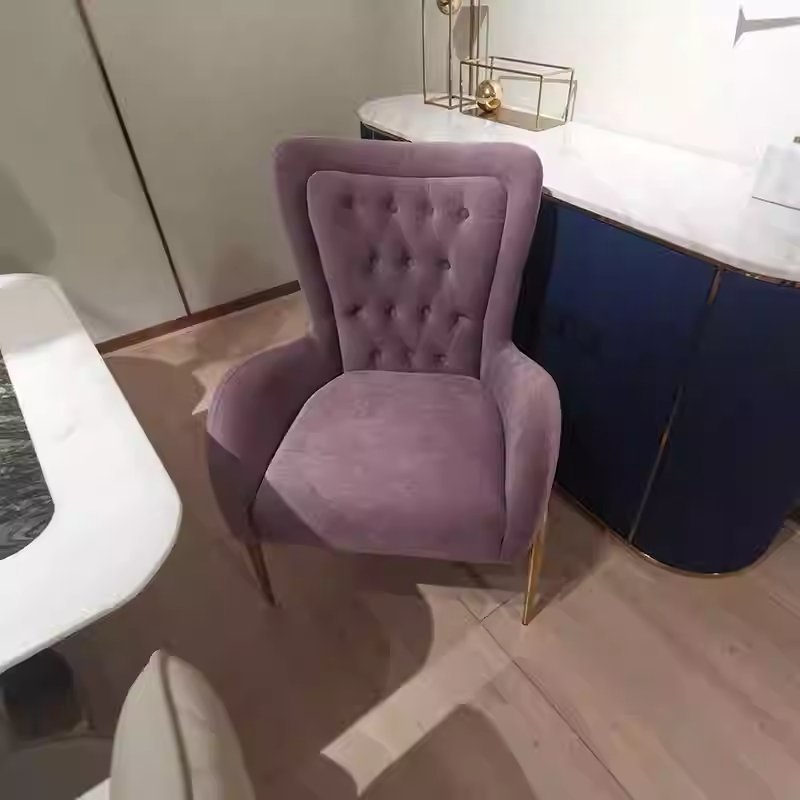 Furnistyle New Luxury Dining Room Furniture Dining Tables, Dining Room Sets 6 Dining Chairs, Marble Dining Table Set Modern