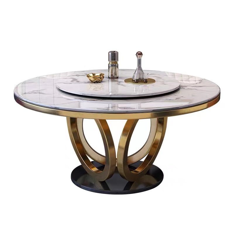 Luxury Classic Modern Restaurant Dining Room Set 8 Tables and Chairs for Sale in Dubai Furniture Luxury
