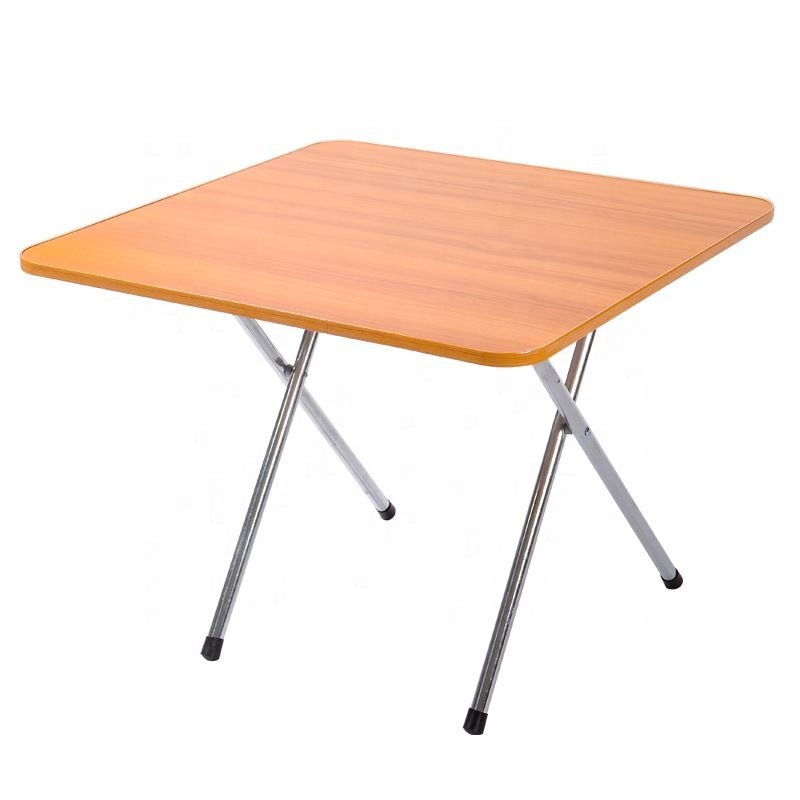 Outdoor Simple Dinning Table Modern Folding Table Farmhouse Plane Dinner Table