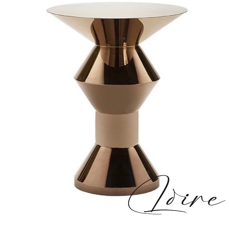 gold high table cocktail bar table for party and wedding