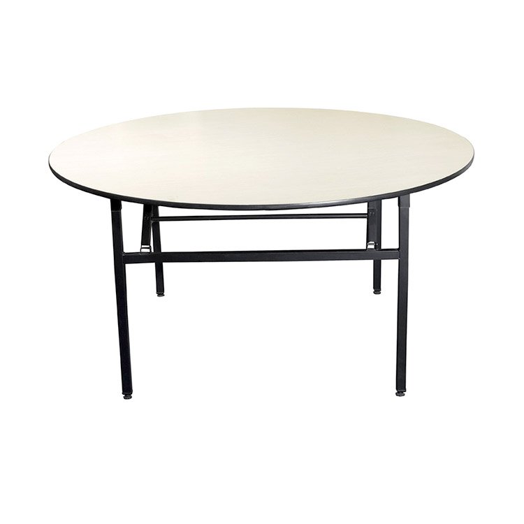 Hot Sale Hotel Use Banquet Round Table Stacking Folding Banquet Hall Table For Wedding