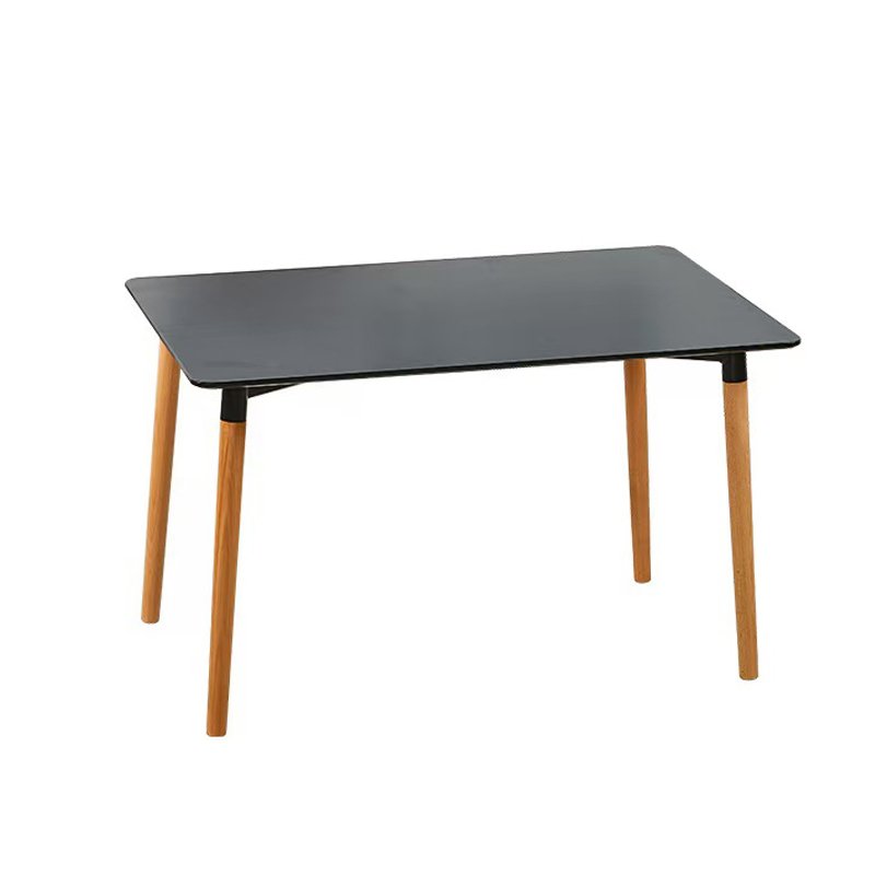Wooden Rectangular Table Nordic Modern Dining Table Negotiating Table for Living Room Office Apartment Use