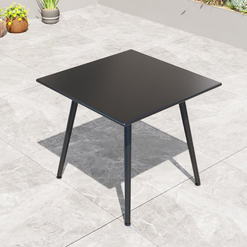 Portable Home Garden Furniture Small Outdoor Table and Chairs for Patio Balcony Display Leisure