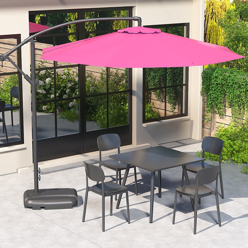 Portable Home Garden Furniture Small Outdoor Table and Chairs for Patio Balcony Display Leisure