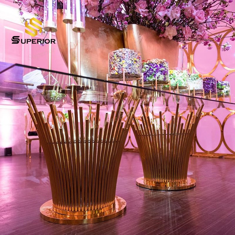 12 seater party rental luxury round mesas para eventos event centres wedding banquet table