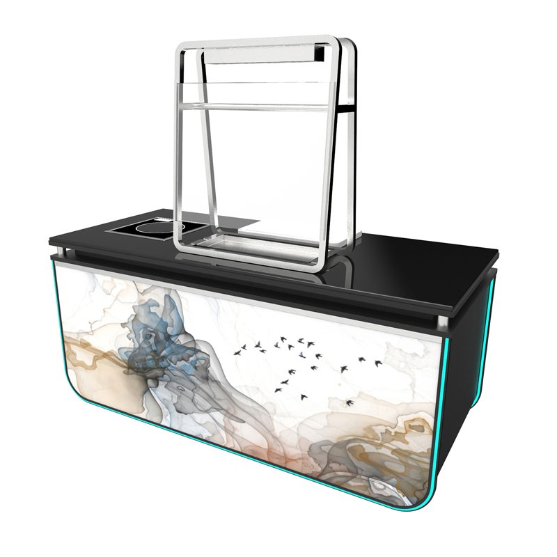 Modern Style Star Hotel Live Cooking Station and Sushi Table for Dining Kitchen and Weddings