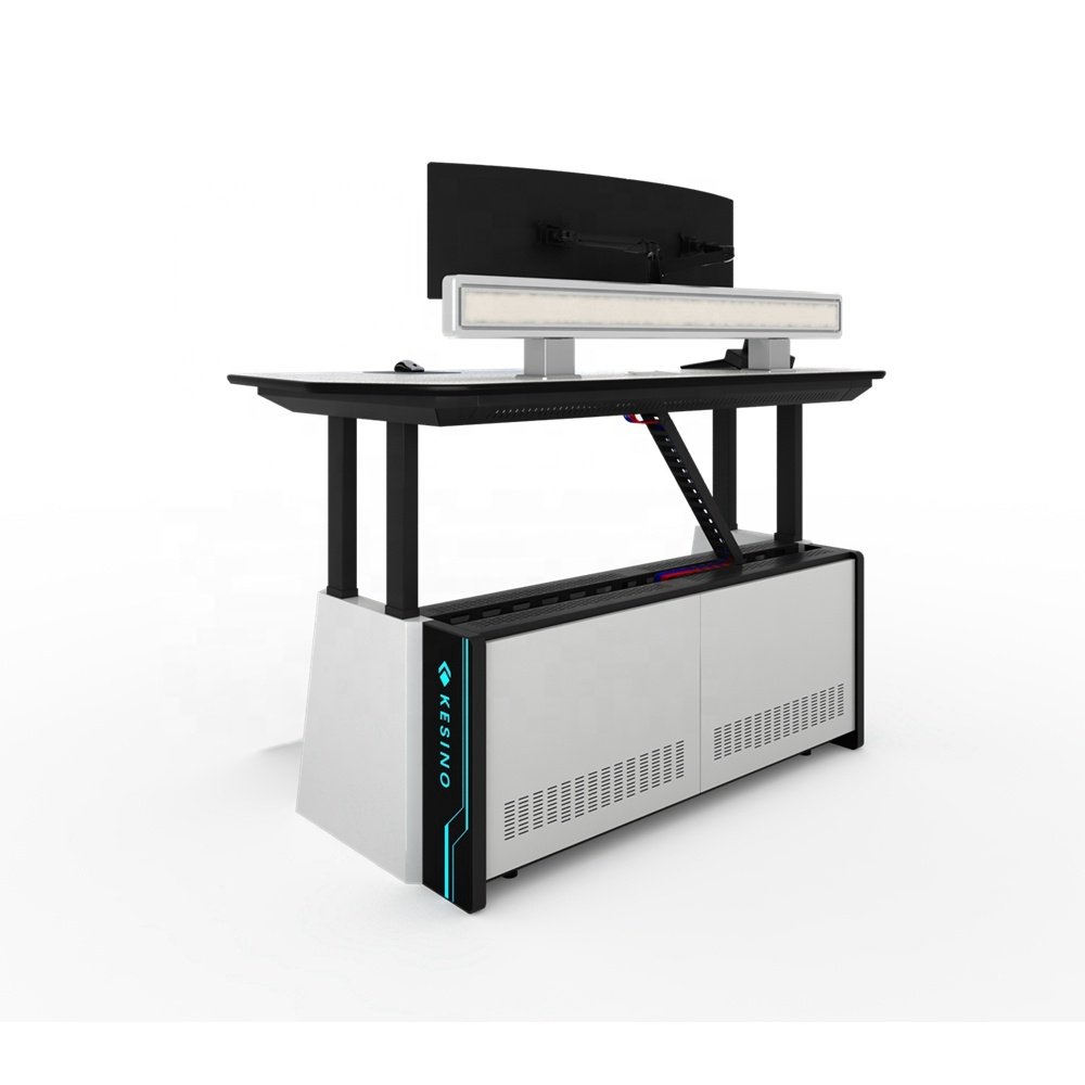 broadcasting furniture console table desk monitoring command center security control room equipment furniture room control