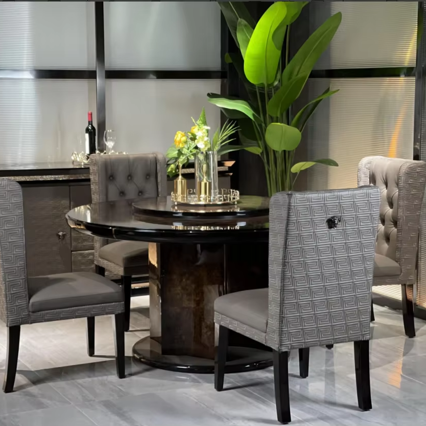 Luxury hotel fashion atmosphere restaurant set table set