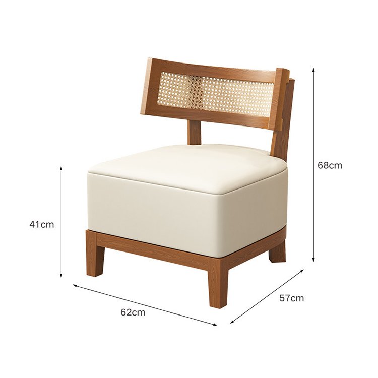 Coffee shop negotiation tables and chairs combination design rattan solid wood Nordic tables and chairs
