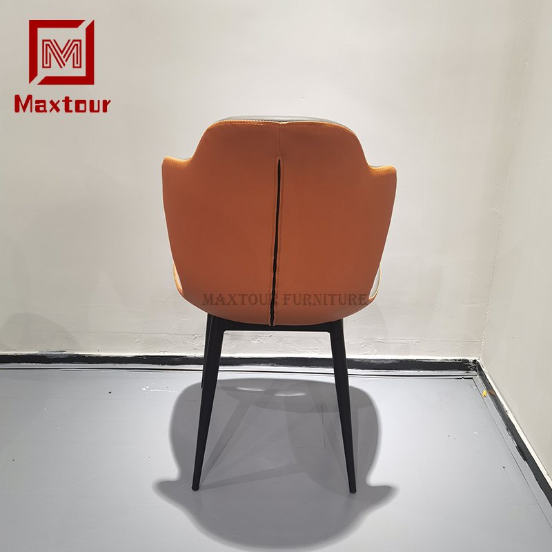 High Quality Modern round ceramic top and metal base Dining Table Set