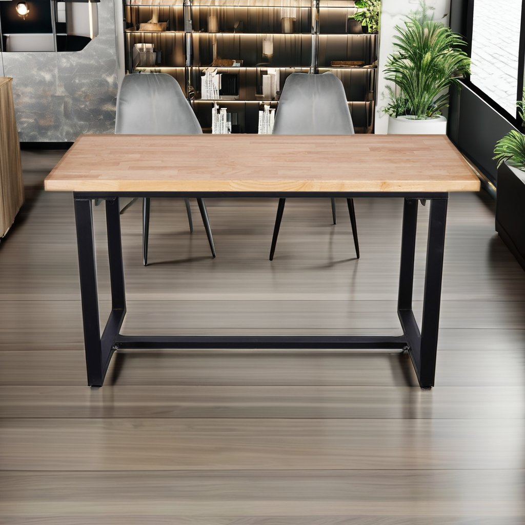 Modern Simple Solid Wood Office Conference Negotiation Table Workbench Library Reading Tables