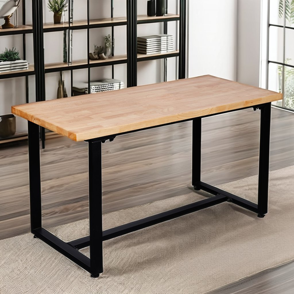 Modern Simple Solid Wood Office Conference Negotiation Table Workbench Library Reading Tables