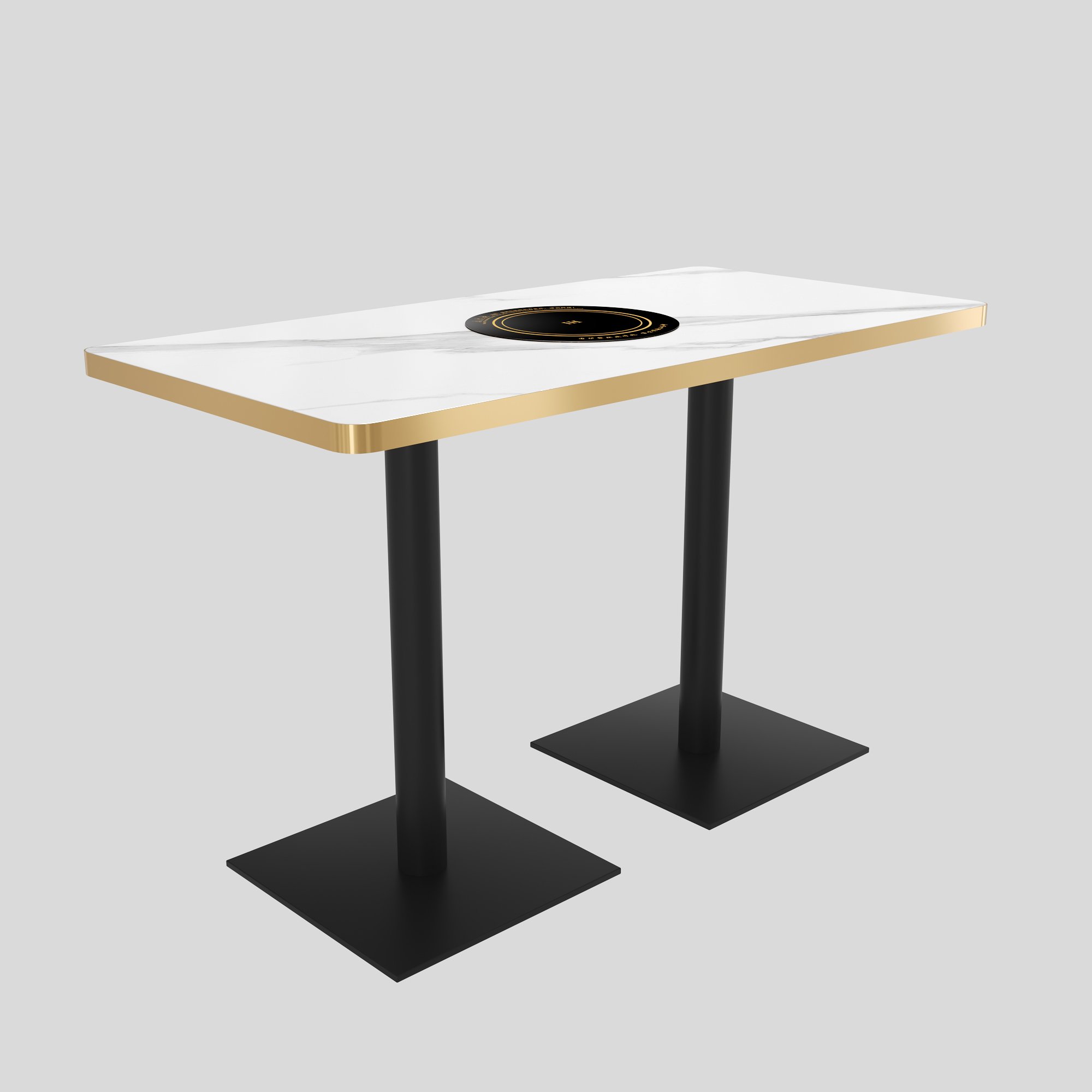 Hot New Products Heat-Resistant Surface Traditional Style High Seating Capacity For Family Gatherings Hot Pot Table