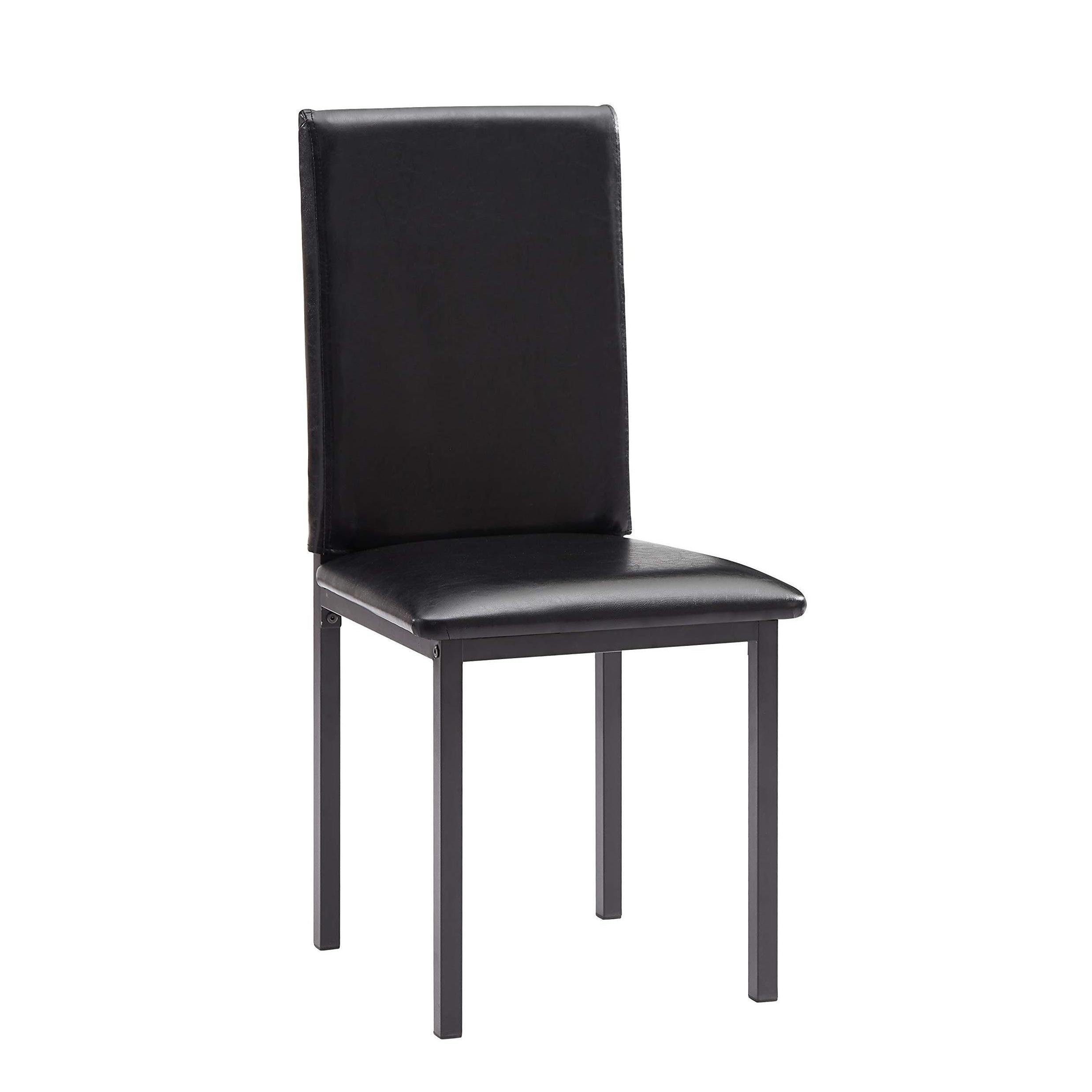 Modern Industrial Kitchen Dining Room Furniture Dining Table Chair Set Durable Metal Legs Rectangular Brown Marble Dining Table