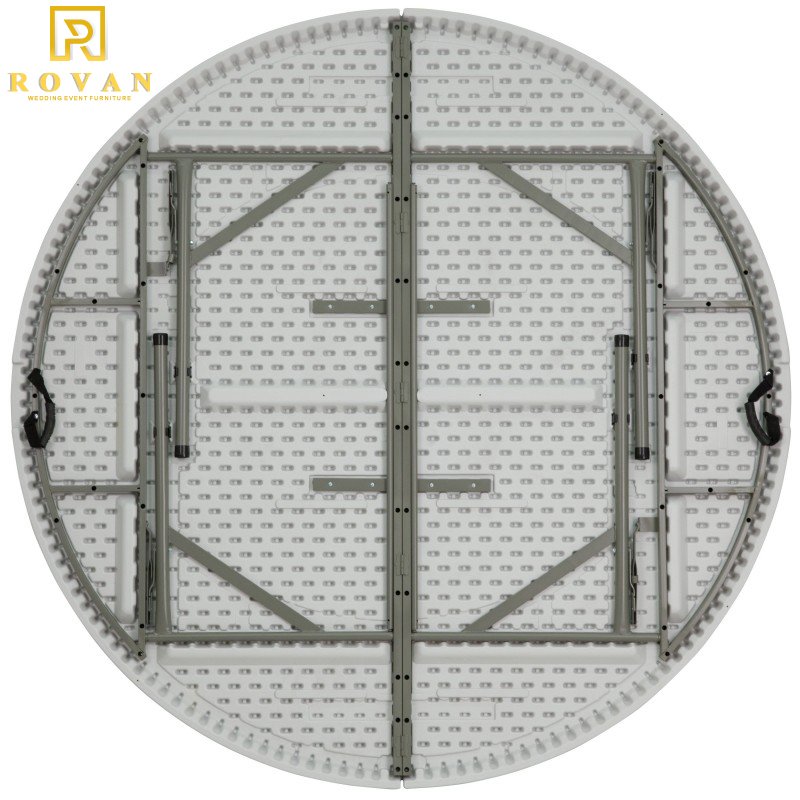 Factory price white round table folding table for wedding banquet event used
