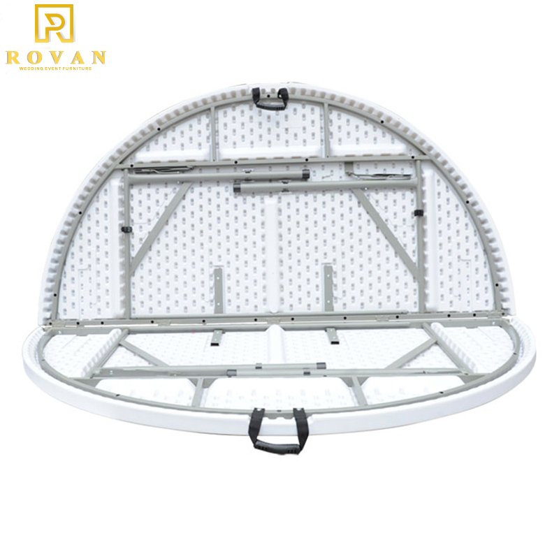Factory price white round table folding table for wedding banquet event used