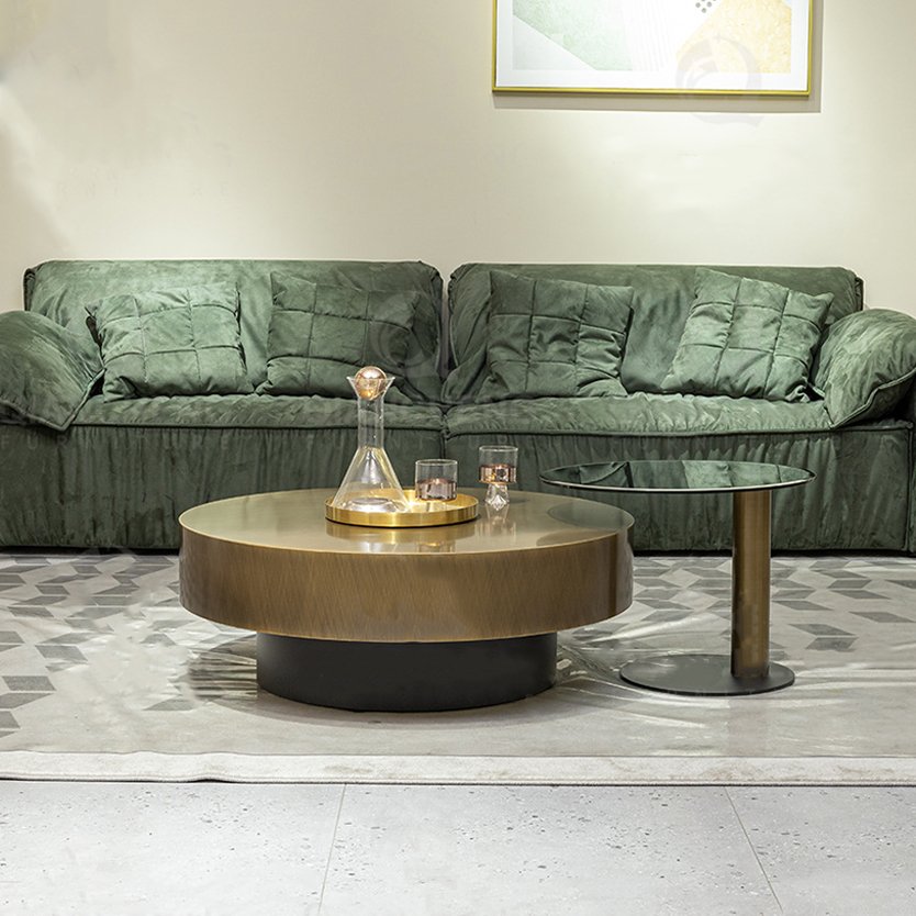 Italian Light Luxury Coffee Table Living Room Household Side Table Minimalist Designer Coffee Table Combination
