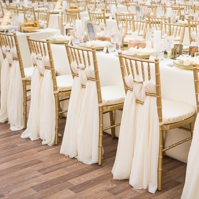 Wholesale luxury designs hotel banquet event wedding table and chair stainless steel wedding dining tables
