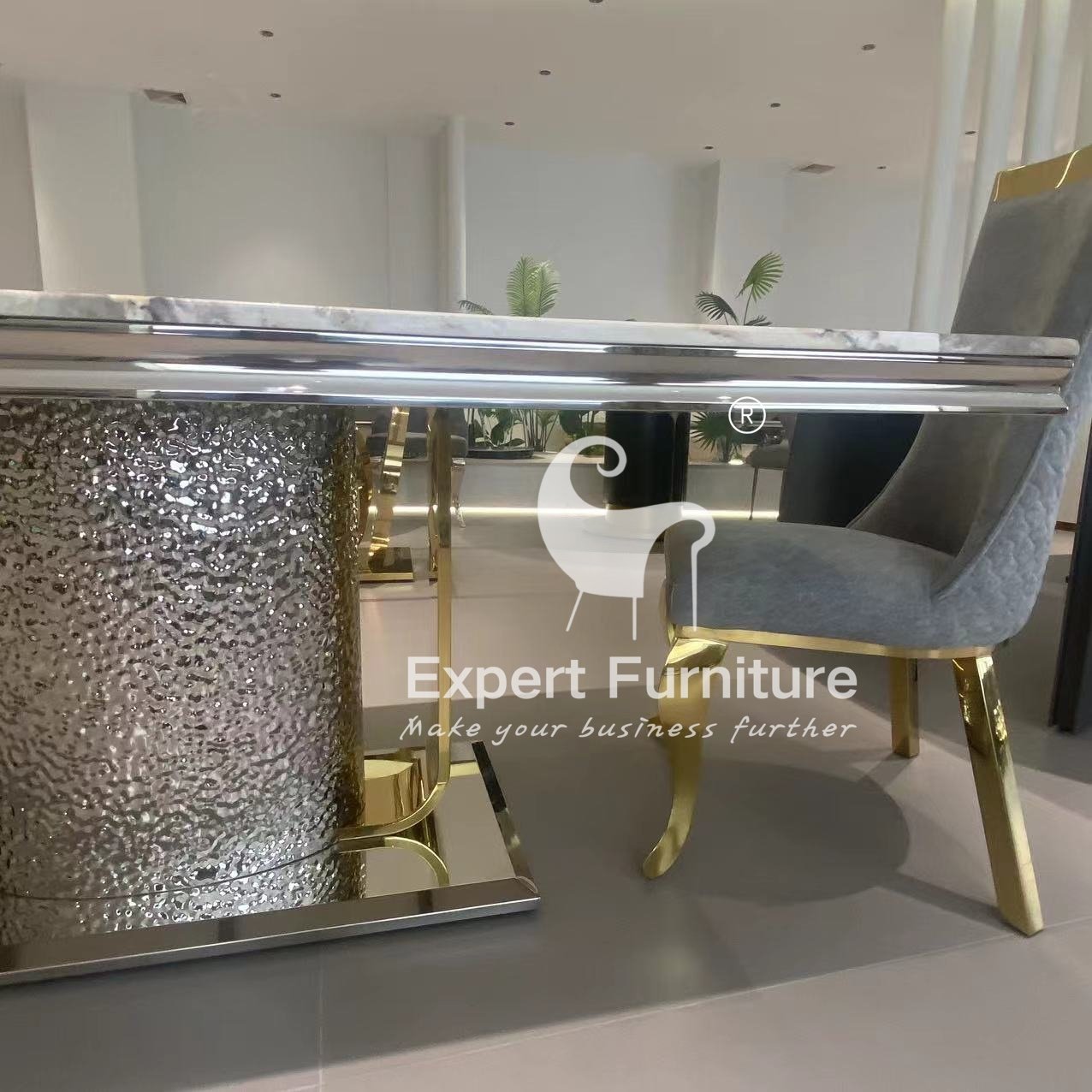 marble dining table modern furniture manufacturer sparkly gold dining table