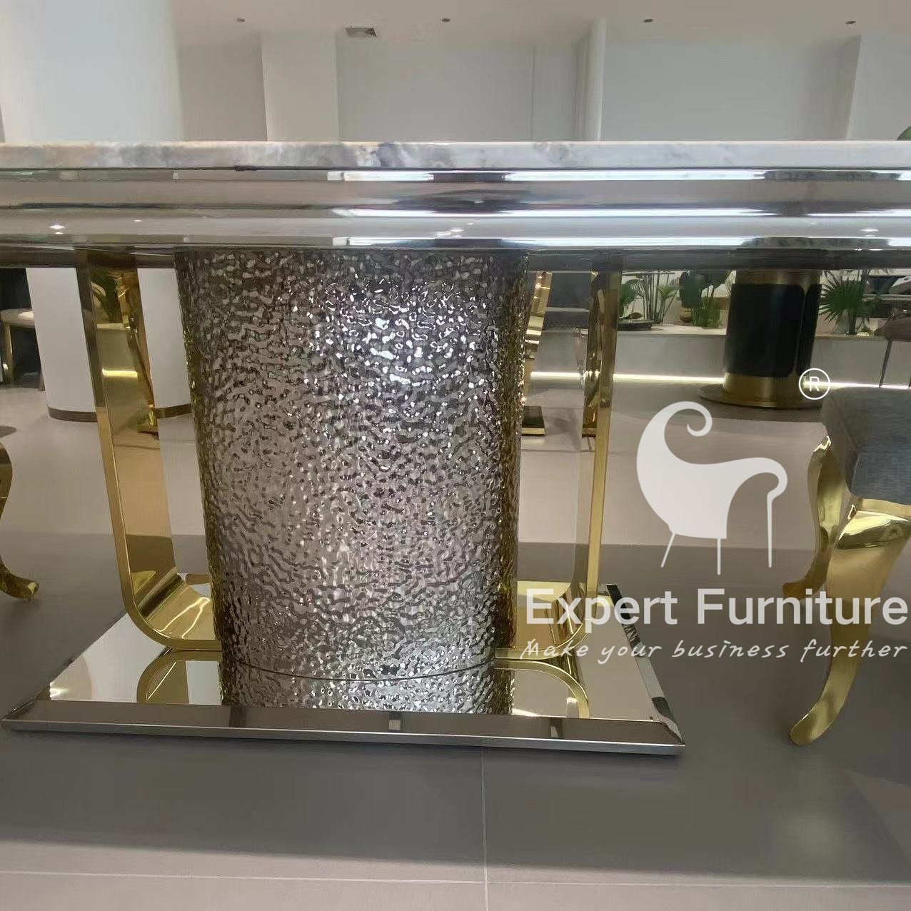 marble dining table modern furniture manufacturer sparkly gold dining table