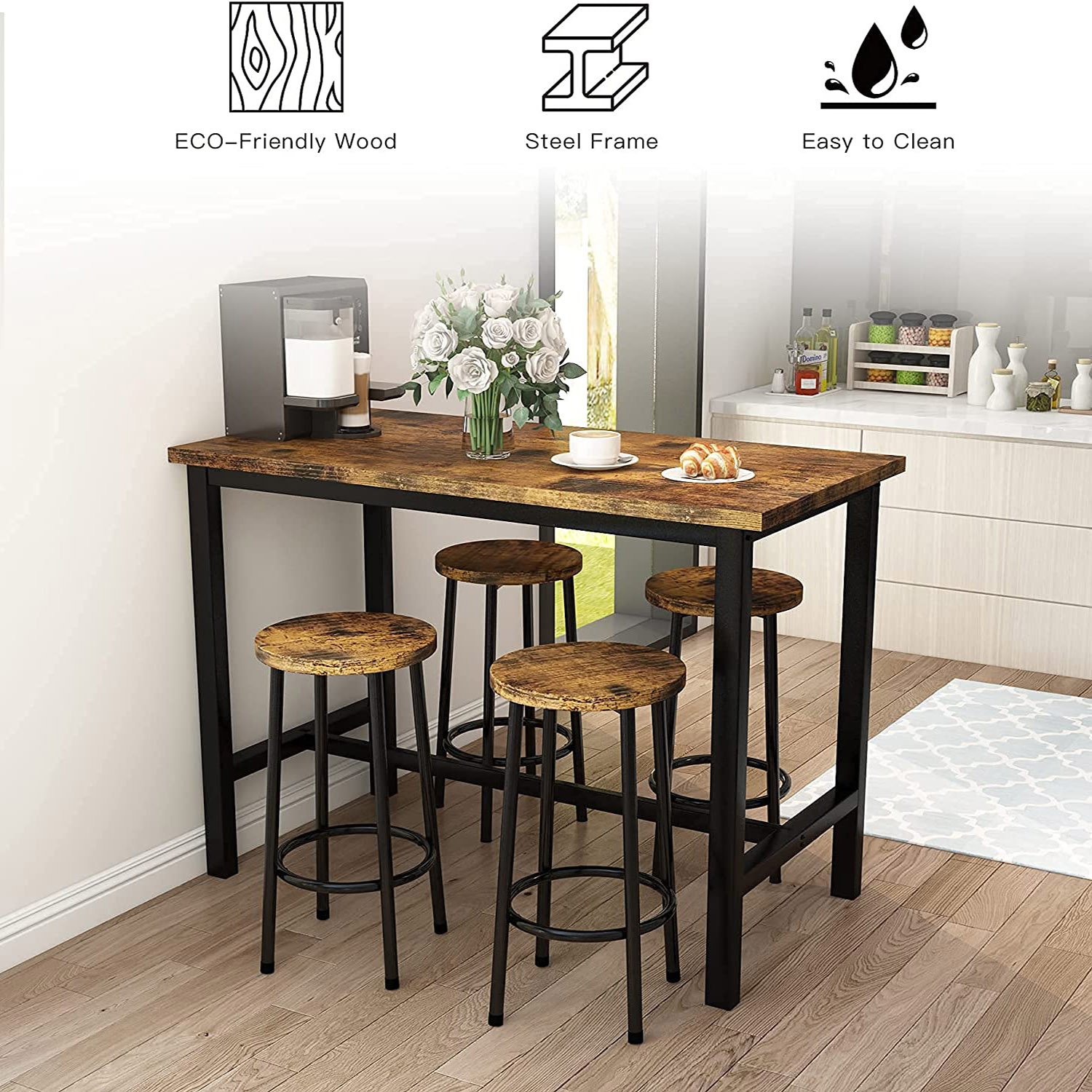 Marble Inlay Dining Tables Living Room Table Top Aquarium Restaurant Tables Modern Luxury Club Packing Room