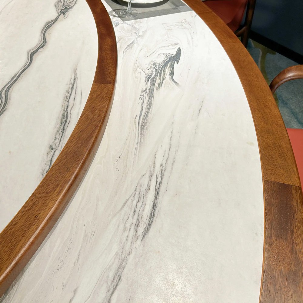 Zhuoyue DDYZ08 Hotel Large Round Dinner Table Automatic Rotating Restaurant Table, round dining table and chair set