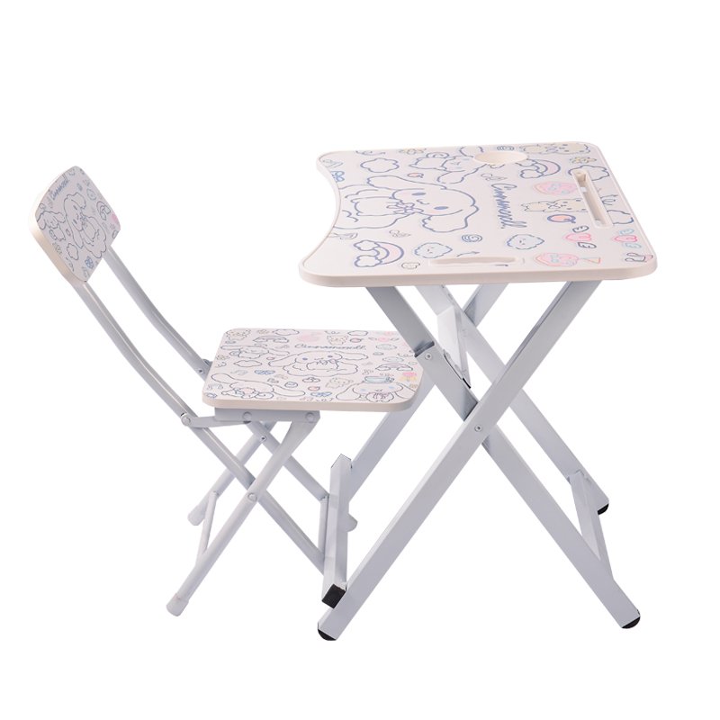cheap price folding office desk computer table kids study tables and chairs set for children