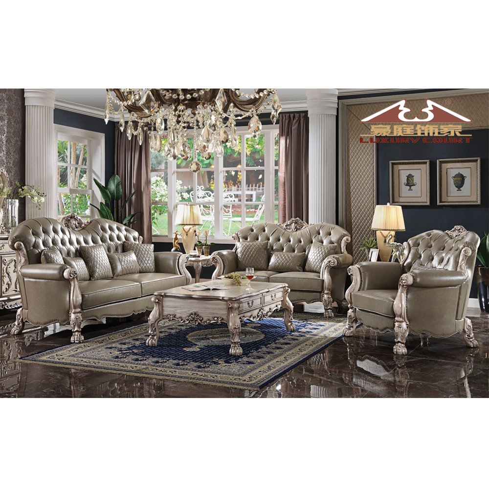 Longhao Modern Luxury gray dining table for dining room furniture dining table set