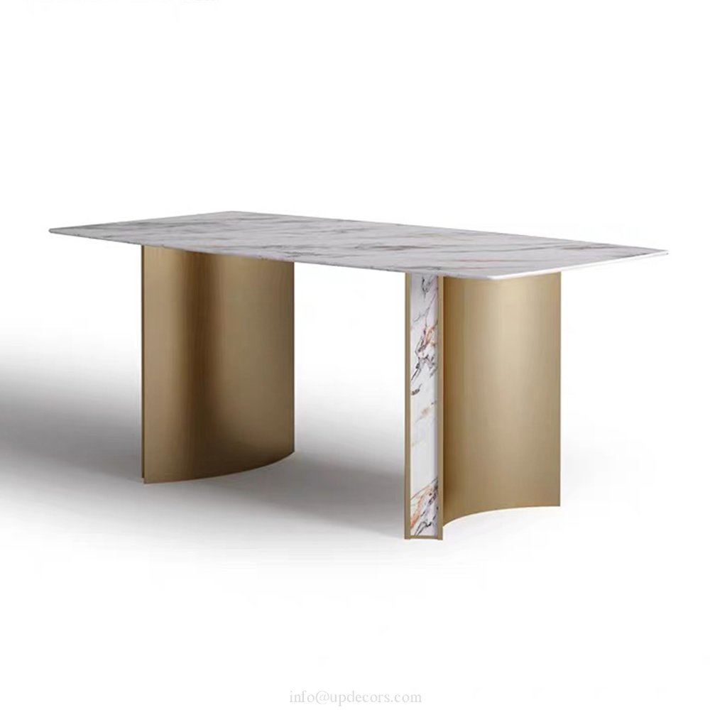 High-end Luxury Modern Table With Effective Price marble dinning table with chairs dinning room set dining tables