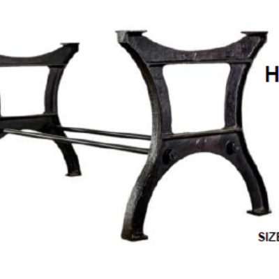 Modern & Antique Industrial Dining Table with Cast Iron Leg Heavy Decorative Wood Panel Furniture for Chair Use