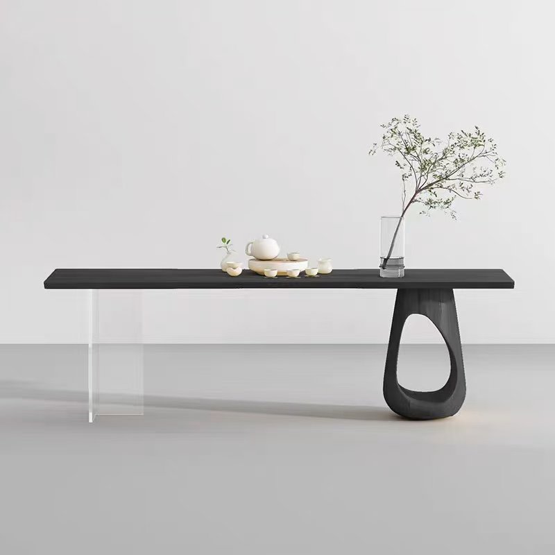 Hot Selling Modern Rectangular Luxury Dining Table Office Desk Living Room Coffee Table Solid Wood Furniture Hotel Home Use