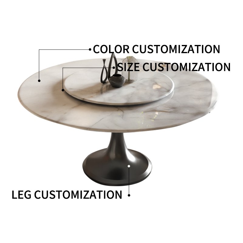 Dining Room Furniture Modern Design Dining Table Marble Top With Luxury Carbon Steel Base Dining Table Chairs Set recycled pine
