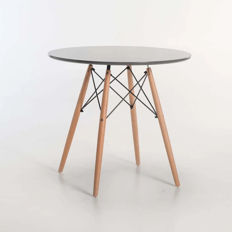 Wholesale Hot Selling Customized Living Room Restaurant Hotel Table Wood Top Bedroom Dining Table Circle