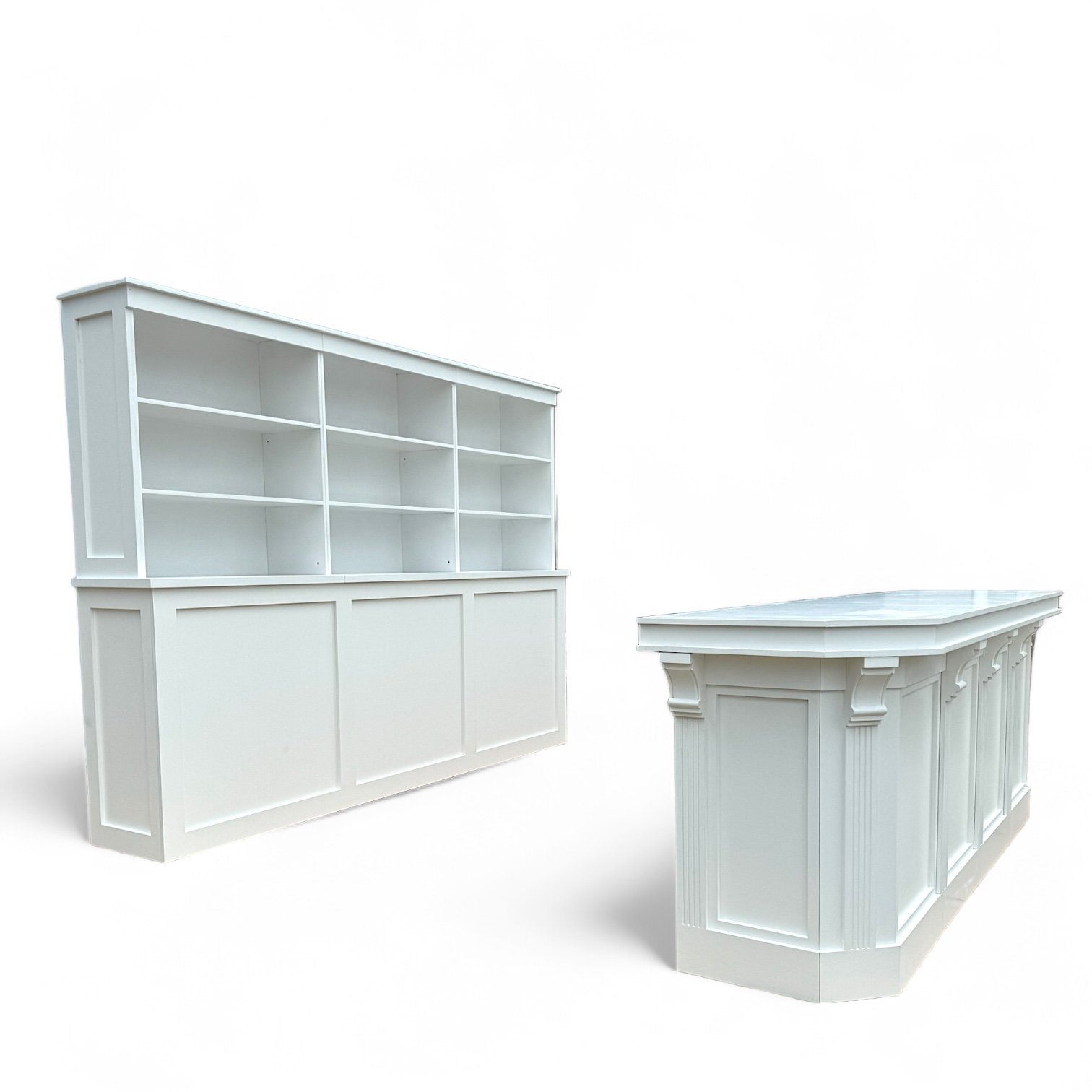 Customized Wood Bar Table Wine Cabinet Outdoor Silla de Boda For Wedding Event Banquet Counter