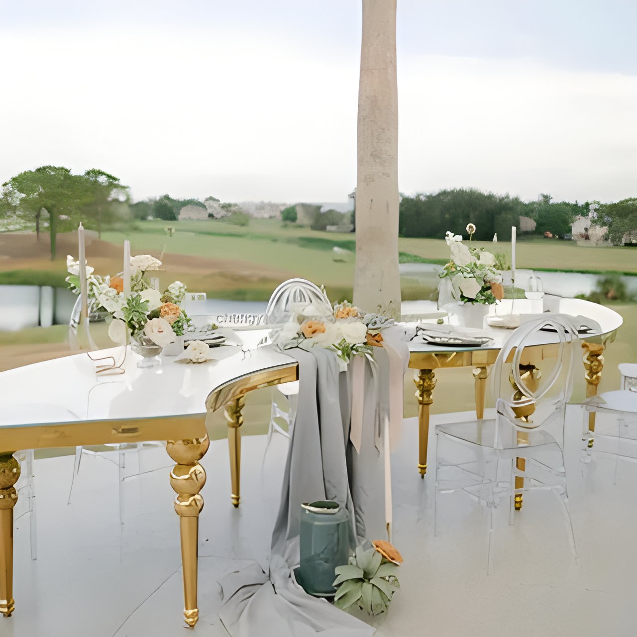 Hot Stainless Steel Wedding Table Banquets Party Events Contemporary Villas Basements Laundries Supermarkets Warehouses Parks
