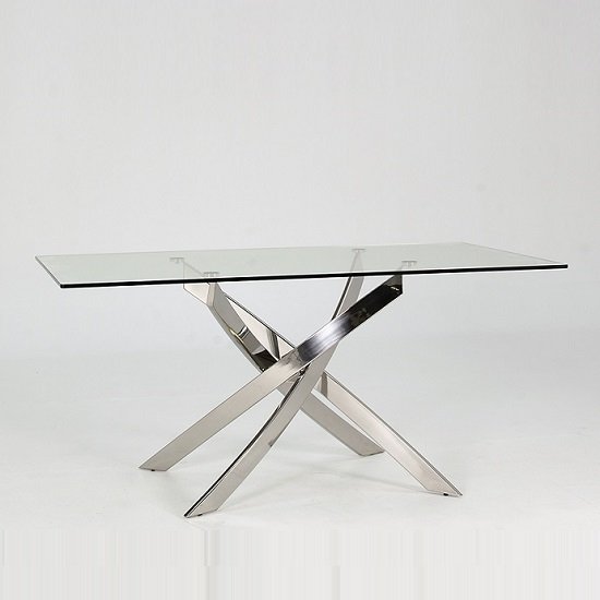 New Luxury Household Portable Dining Room Furniture Solid Metal Legs Round Glass Top Dining Table