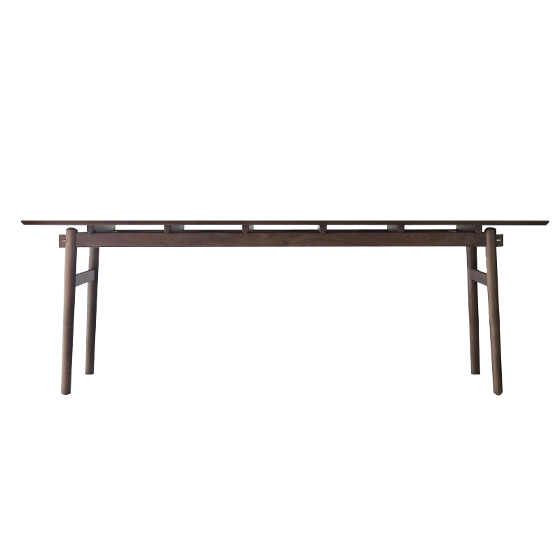 Modern Chinese Traditional Teak Solid Wood Dining Table Set Factory Direct for Living Room or Kitchen Use