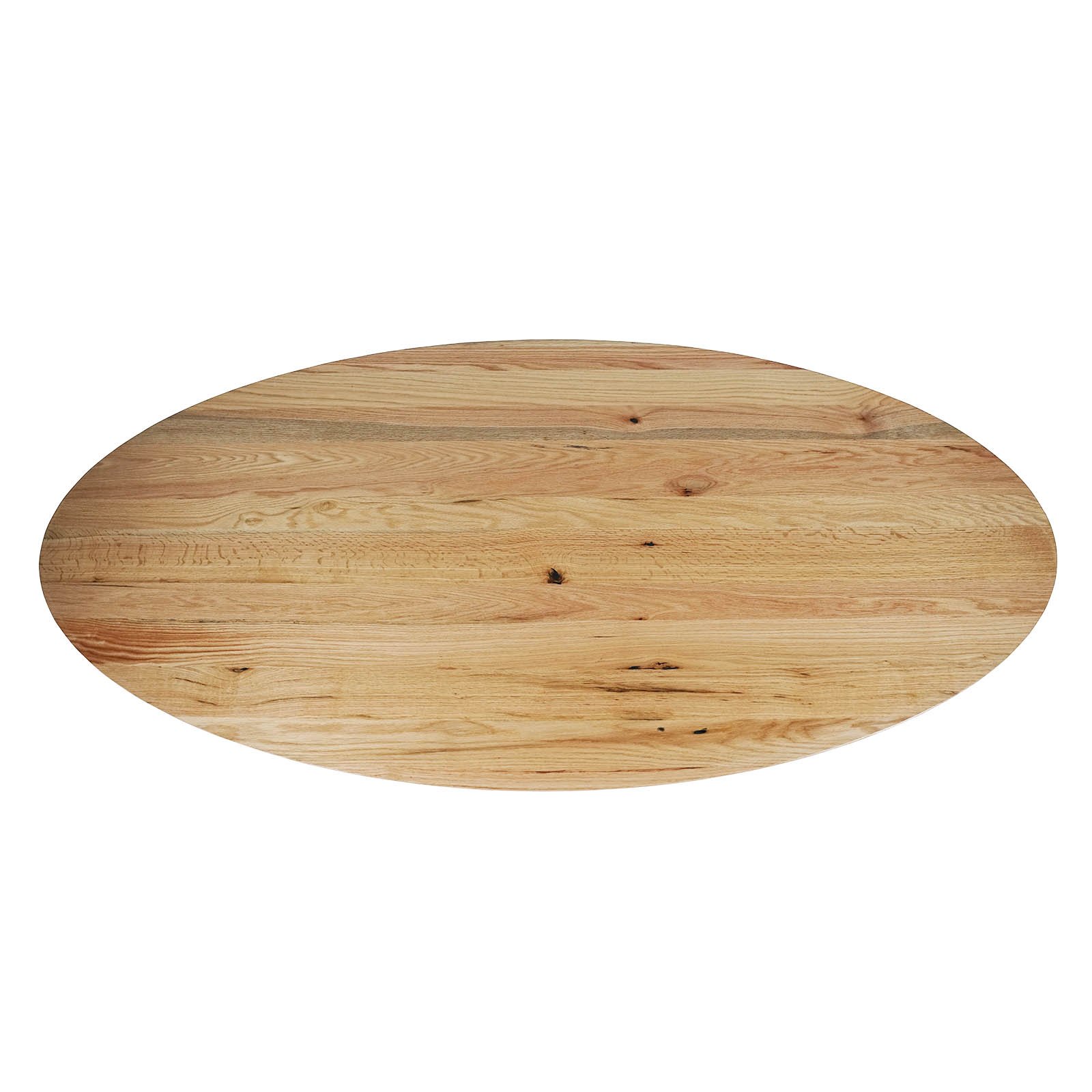 Modern Large Oval Multi-Person Dining Table Top Home Bar and Kitchen Furniture for Restaurant Use Made of Wood